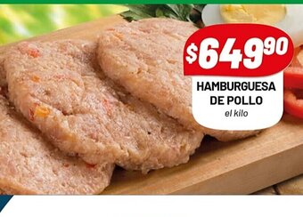 Almacor Hamburguesa de Pollo oferta