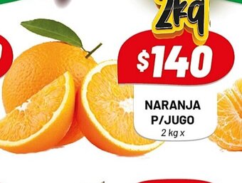 Almacor Naranja P/Jugo oferta