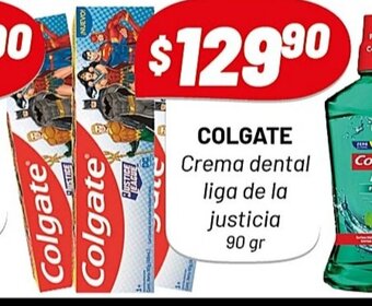 Almacor Colgate Crema Dental Liga de La Justicia oferta
