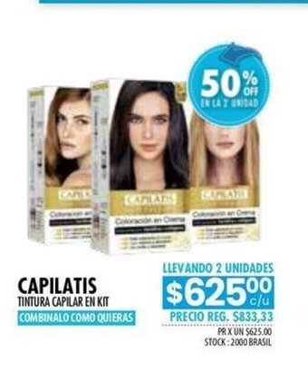 Pigmento Capilatis Tintura Capilar En Kit oferta