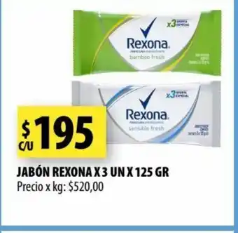 Punto Mayorista Jamón Rexona x3 unx125gr oferta