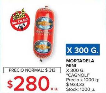 Carrefour Mortadela mini oferta