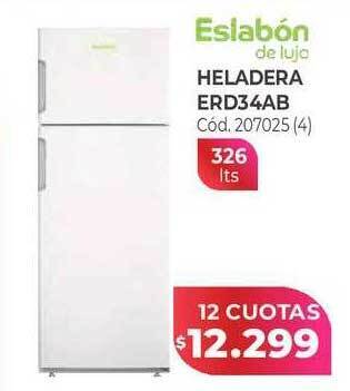 Naldo Lombardi Eslabón heladera erd34ab oferta