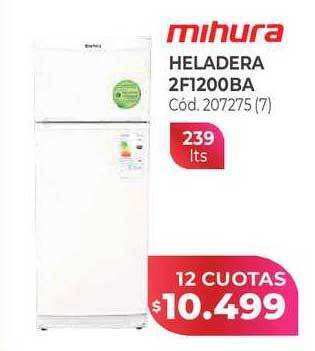 Naldo Lombardi Mihura heladera 2f1200ba oferta