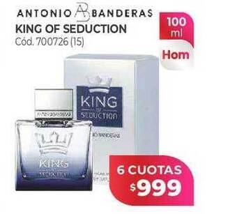 Naldo Lombardi Antonio banderas king of seduction oferta
