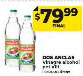 Supermayorista Vital Dos anclas vinagre alcohol oferta