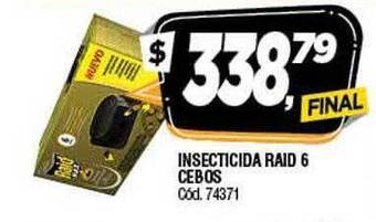 Supermercados Yaguar Insecticida raid 6 cebos oferta