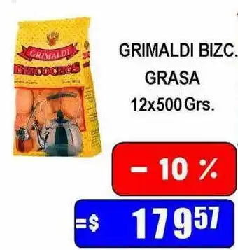 Dulcenter Grimaldi bizc grasa oferta