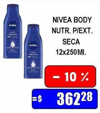 Dulcenter Nivea body nutr p ext seca oferta