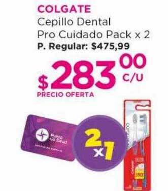 Punto de Salud Colgate cepillo dental pro cuidado pack oferta
