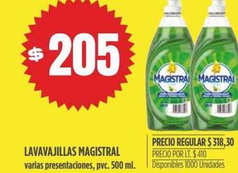 Supermercados Vea Lavavajillas magistral oferta