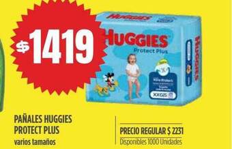 Supermercados Vea Pañales huggies protect plus oferta