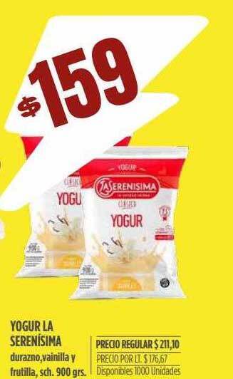 Supermercados Vea Yogur la serenisima oferta