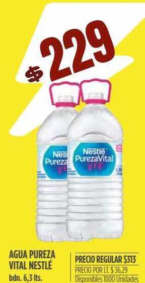 Supermercados Vea Agua pureza vital nestlé oferta