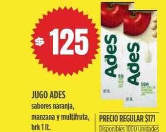 Supermercados Vea Jugo ades oferta