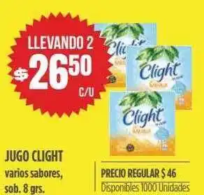Supermercados Vea Jugo clight oferta