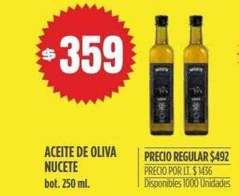 Supermercados Vea Aceite de oliva nucete oferta