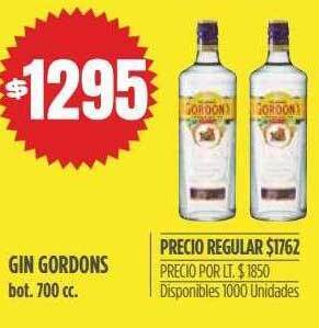 Supermercados Vea Gin gordons oferta