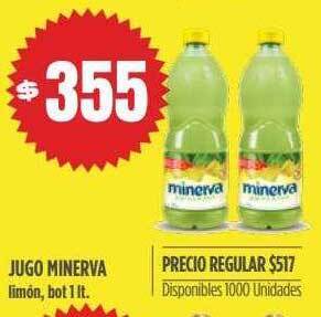 Supermercados Vea Jugo minerva oferta