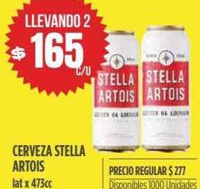 Supermercados Vea Cerveza stella artois oferta