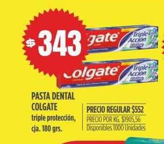 Supermercados Vea Pasta dental colgate oferta