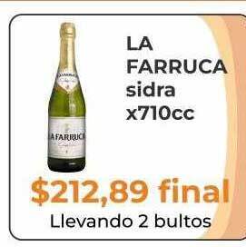 Pasos Supermercado La farruca sidra oferta