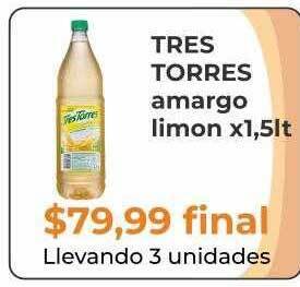 Tres torres amargo limon