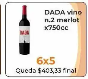 Dada vino n.2 merlot