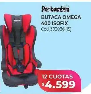 Naldo Lombardi Butaca omega 400 isofix per bambini oferta