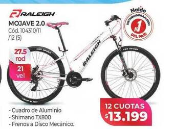 Naldo Lombardi Mojave 2.0 raleigh oferta