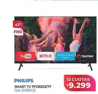 Naldo Lombardi Philips smart tv pfd6825 77 oferta