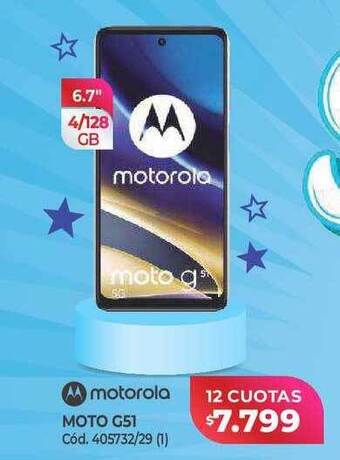 Naldo Lombardi Motorola moto g51 oferta