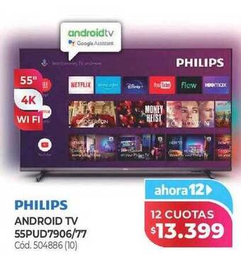 Naldo Lombardi Philips android tv 55pud7906 77 oferta