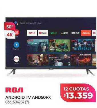 Naldo Lombardi Rca android tv and50fx oferta