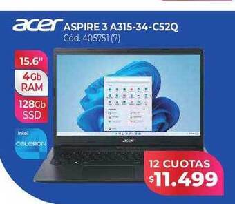 Naldo Lombardi Acer aspire 3 a315-34-c52q oferta