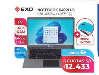 Naldo Lombardi Exo notebook p49plus oferta