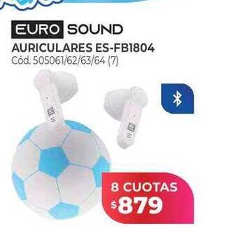 Naldo Lombardi Euro sound auriculares es-fb1804 oferta