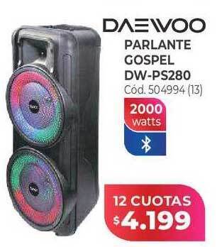 Naldo Lombardi Daewoo parlante gospel dw-ps280 oferta