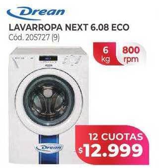 Naldo Lombardi Drean lavarropa next 6.08 eco oferta
