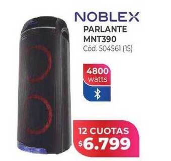 Naldo Lombardi Noblex parlante mnt390 oferta
