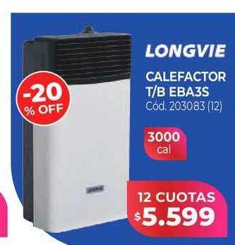 Naldo Lombardi Longvie calefactor t b eba3s oferta