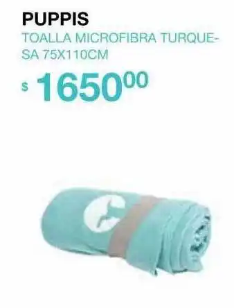 Puppis toalla microfibra turque-sa