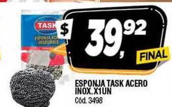 Supermercados Yaguar Esponja task acero inox oferta