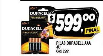Supermercados Yaguar Pilas duracell aaa oferta