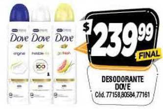 Supermercados Yaguar Desodorante dove oferta