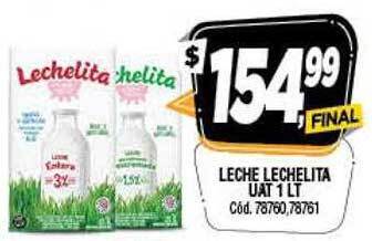 Supermercados Yaguar Leche lechelita uat oferta