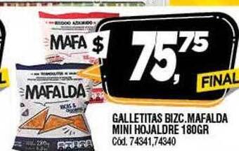 Supermercados Yaguar Galletitas bizc mafalda mini hojaldre oferta
