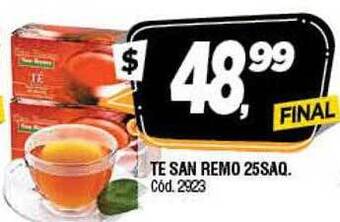 Supermercados Yaguar Te san remo oferta