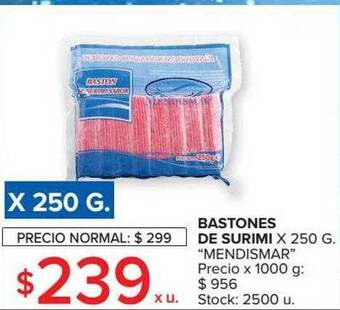 Carrefour Bastones de surimi oferta