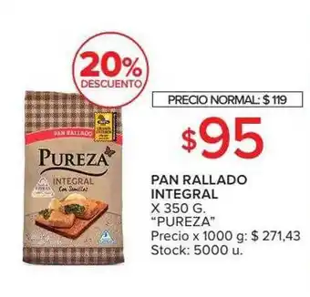 Carrefour Pan rallado integral oferta